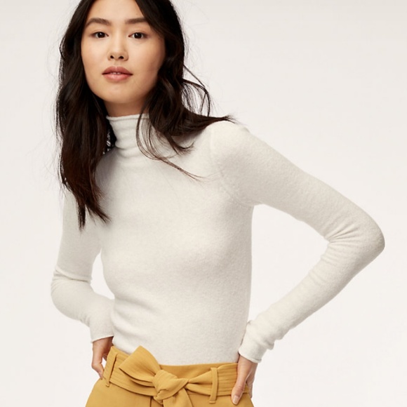 White turtleneck aritzia Clearance
